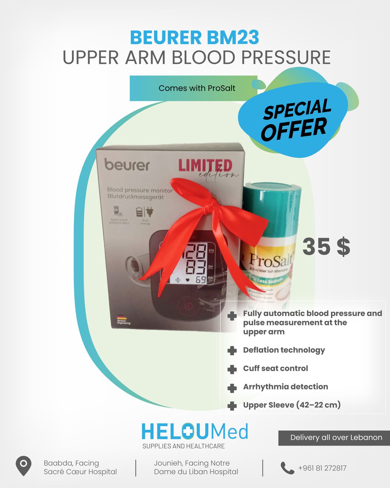beurer blood pressure
